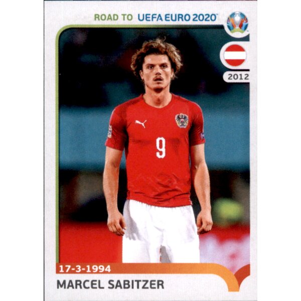 Road to EM 2020 - Sticker 9 - Marcel Sabitzer - Österreich