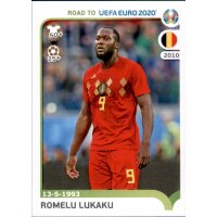 Road to EM 2020 - Sticker 33 - Romelu Lukaku - Belgien