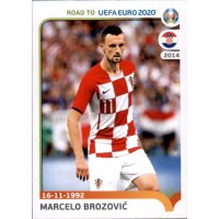 Road to EM 2020 - Sticker 45 - Marcelo Brozovic - Kroatien