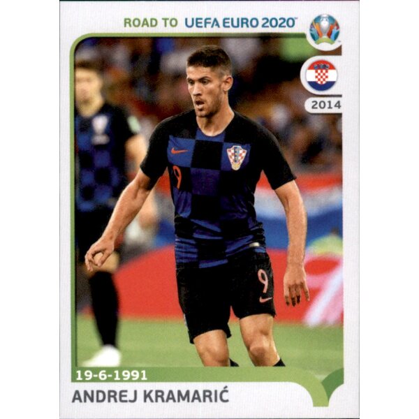 Road to EM 2020 - Sticker 47 - Andrej Kramaric - Kroatien