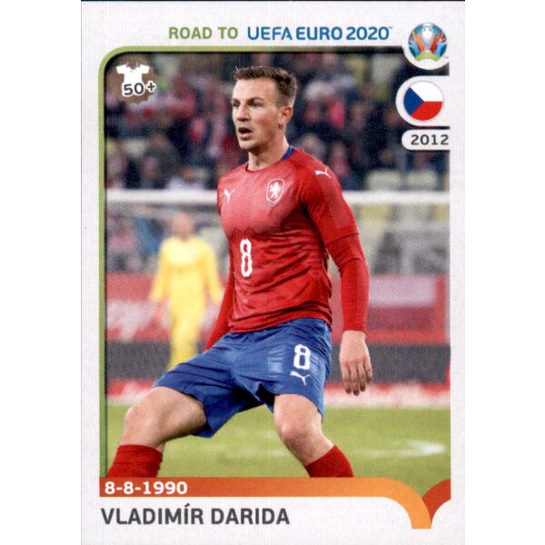 Road to EM 2020 - Sticker 58 - Vladimir Darida - Tschechien