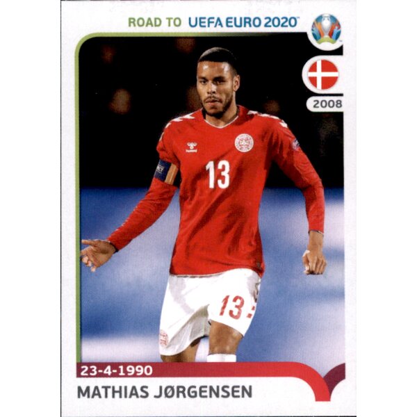 Road to EM 2020 - Sticker 70 - Mathias Jorgensen - Dänemark