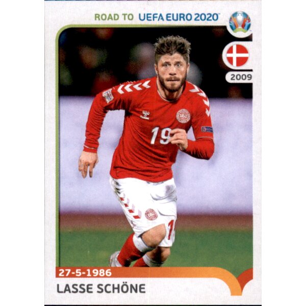 Road to EM 2020 - Sticker 73 - Lasse Schone - Dänemark