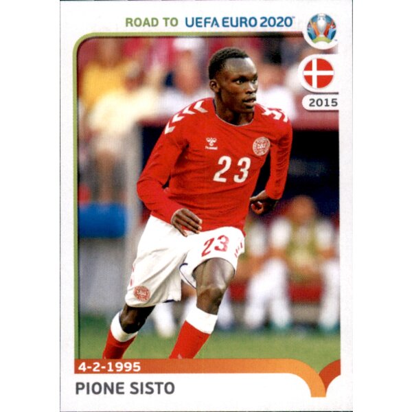 Road to EM 2020 - Sticker 76 - Pione Sisto - Dänemark