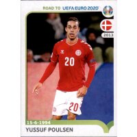 Road to EM 2020 - Sticker 78 - Yussuf Poulsen -...