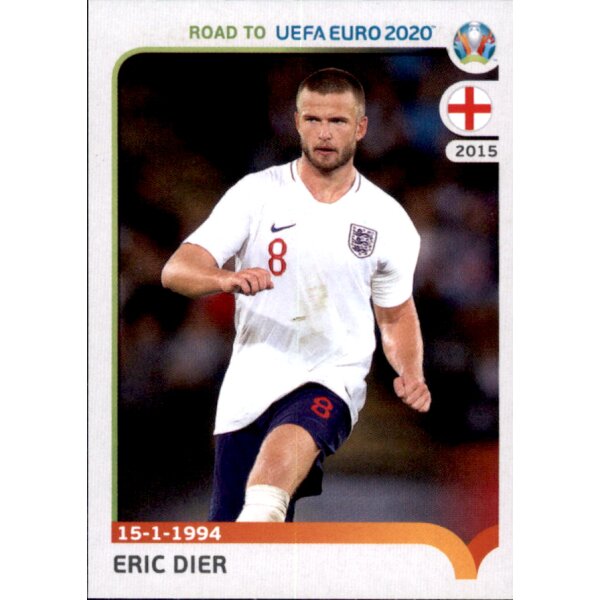 Road to EM 2020 - Sticker 89 - Eric Dier - England