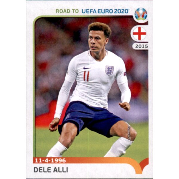 Road to EM 2020 - Sticker 91 - Dele Alli - England