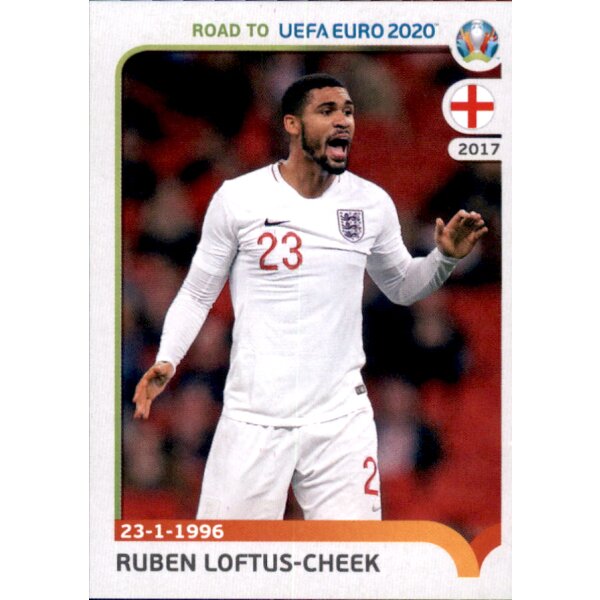 Road to EM 2020 - Sticker 94 - Ruben Loftus-Cheek - England