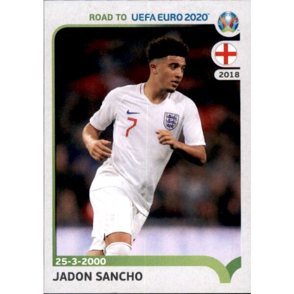 Road to EM 2020 - Sticker 96 - Jadon Sancho - England