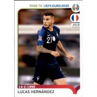 Road to EM 2020 - Sticker 102 - Lucas Hernandez - Frankreich