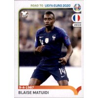 Road to EM 2020 - Sticker 105 - Blaise Matuidi - Frankreich