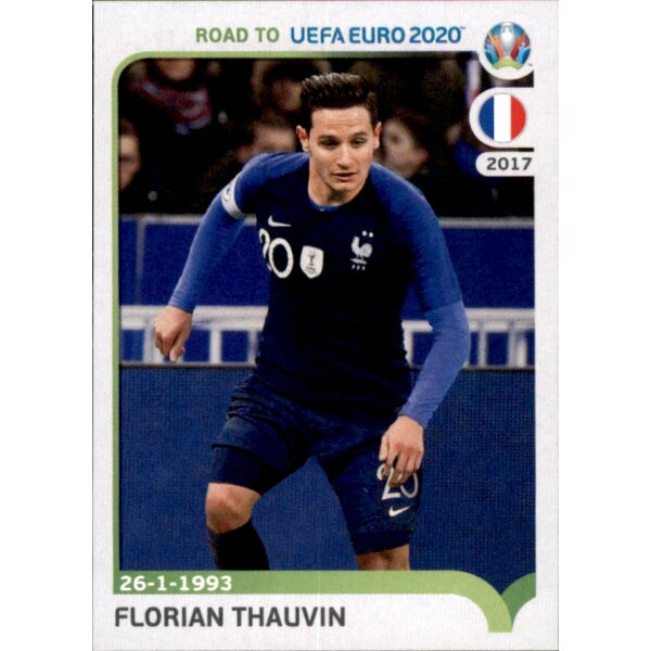 Road to EM 2020 - Sticker 109 - Florian Thauvin - Frankreich