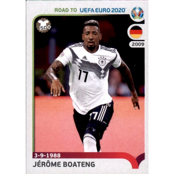 Road to EM 2020 - Sticker 120 - Jerome Boateng - Deutschland