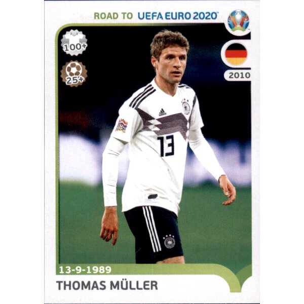 Road to EM 2020 - Sticker 129 - Thomas Müller - Deutschland