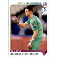 Road to EM 2020 - Sticker 132 - Odisseas Vlachodimos -...