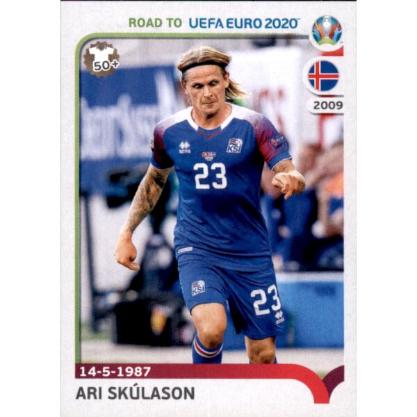 Road to EM 2020 - Sticker 150 - Ari Freyr Skulason - Island