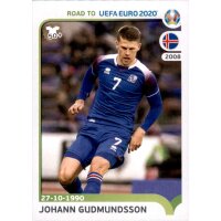 Road to EM 2020 - Sticker 158 - Johann Berg Gudmundsson -...