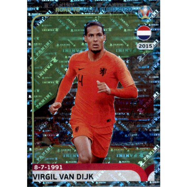 Road to EM 2020 - Sticker 178 - Virgil van Dijk - Niederlande