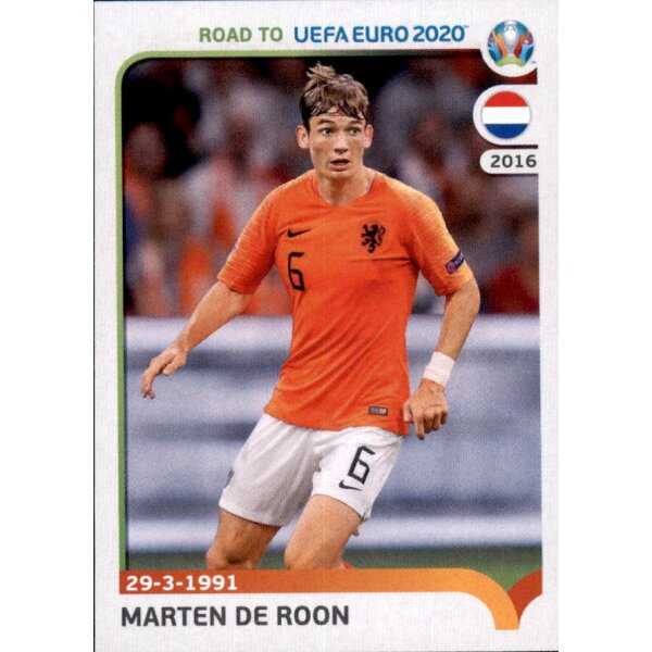 Road to EM 2020 - Sticker 185 - Marten de Roon - Niederlande