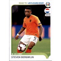 Road to EM 2020 - Sticker 193 - Steven Bergwijn -...