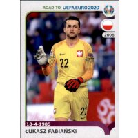 Road to EM 2020 - Sticker 211 - Lukasz Fabianski - Polen