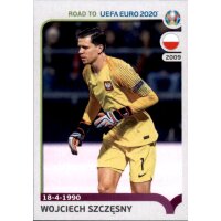 Road to EM 2020 - Sticker 212 - Wojciech Szczesny - Polen