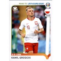 Road to EM 2020 - Sticker 220 - Kamil Grosicki - Polen