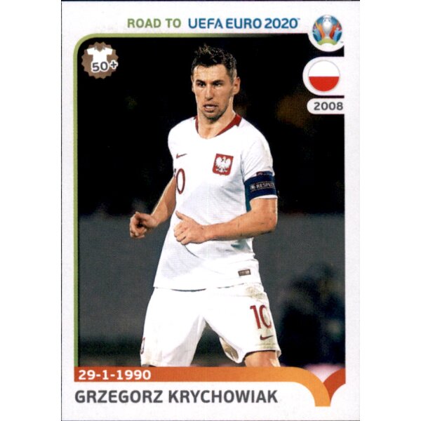 Road to EM 2020 - Sticker 221 - Grzegorz Krychowiak - Polen