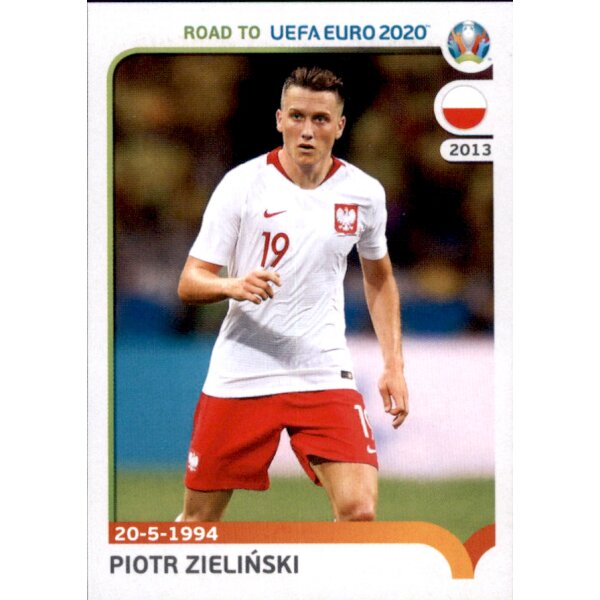 Road to EM 2020 - Sticker 222 - Piotr Zielinski - Polen