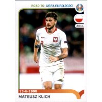 Road to EM 2020 - Sticker 223 - Mateusz Klich - Polen