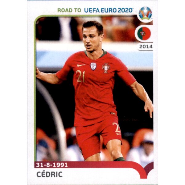 Road to EM 2020 - Sticker 232 - Cedric - Portugal