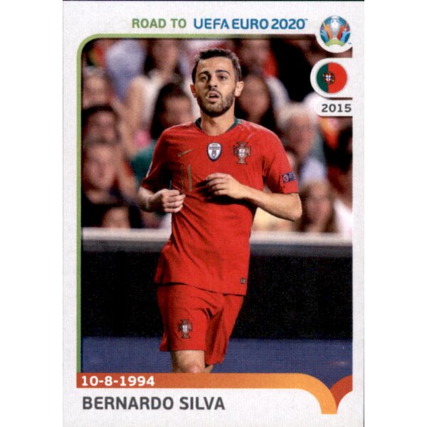 Road to EM 2020 - Sticker 239 - Bernardo Silva - Portugal