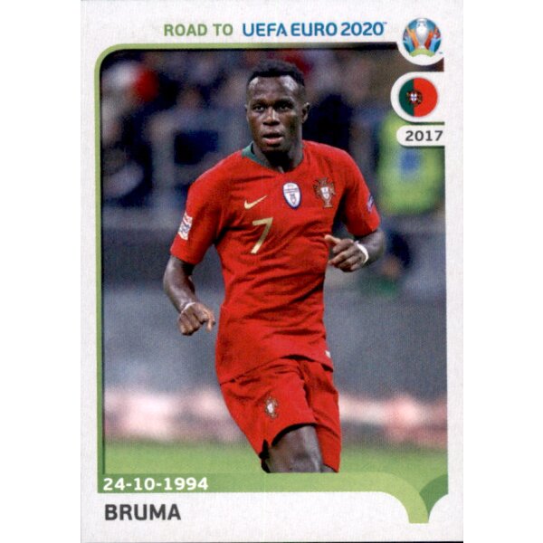 Road to EM 2020 - Sticker 240 - Bruma - Portugal