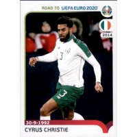 Road to EM 2020 - Sticker 245 - Cyrus Christie - Irland