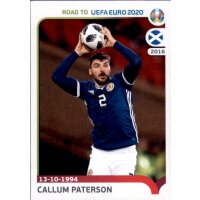 Road to EM 2020 - Sticker 295 - Callum Paterson - Schottland