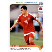 Road to EM 2020 - Sticker 315 - Nemanja Radonjic - Serbien