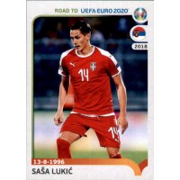 Road to EM 2020 - Sticker 317 - Sasa Lukic - Serbien