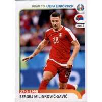 Road to EM 2020 - Sticker 318 - Sergej Milinkovic-Savic -...