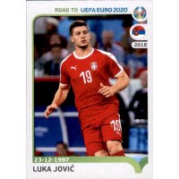 Road to EM 2020 - Sticker 321 - Luka Jovic - Serbien