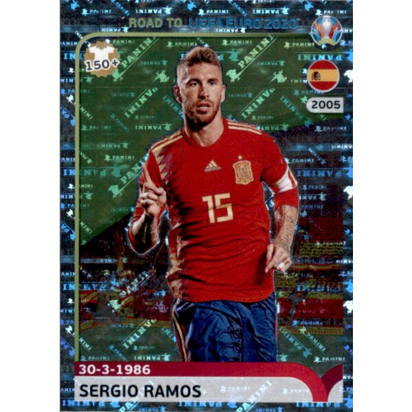 Road to EM 2020 - Sticker 354 - Sergio Ramos - Spanien