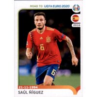 Road to EM 2020 - Sticker 363 - Saul Niguez - Spanien