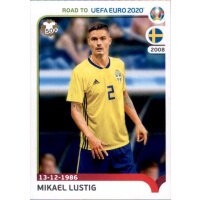 Road to EM 2020 - Sticker 372 - Mikael Lustig - Schweden