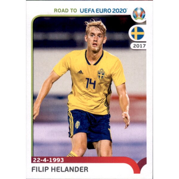 Road to EM 2020 - Sticker 374 - Filip Helander - Schweden