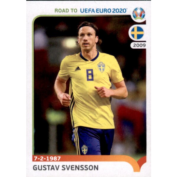Road to EM 2020 - Sticker 379 - Gustav Svensson - Schweden