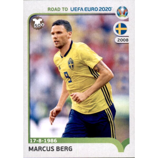 Road to EM 2020 - Sticker 384 - Marcus Berg - Schweden