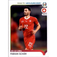 Road to EM 2020 - Sticker 390 - Fabian Schär - Schweiz