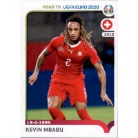 Road to EM 2020 - Sticker 392 - Kevin Mbabu - Schweiz