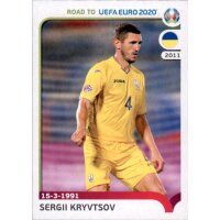 Road to EM 2020 - Sticker 423 - Serhiy Kryvtsov - Ukraine