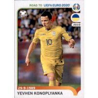 Road to EM 2020 - Sticker 431 - Yevhen Konoplyanka - Ukraine