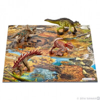 Schleich - Mini Dinos mit Puzzle Sumpfgebiet (42331)